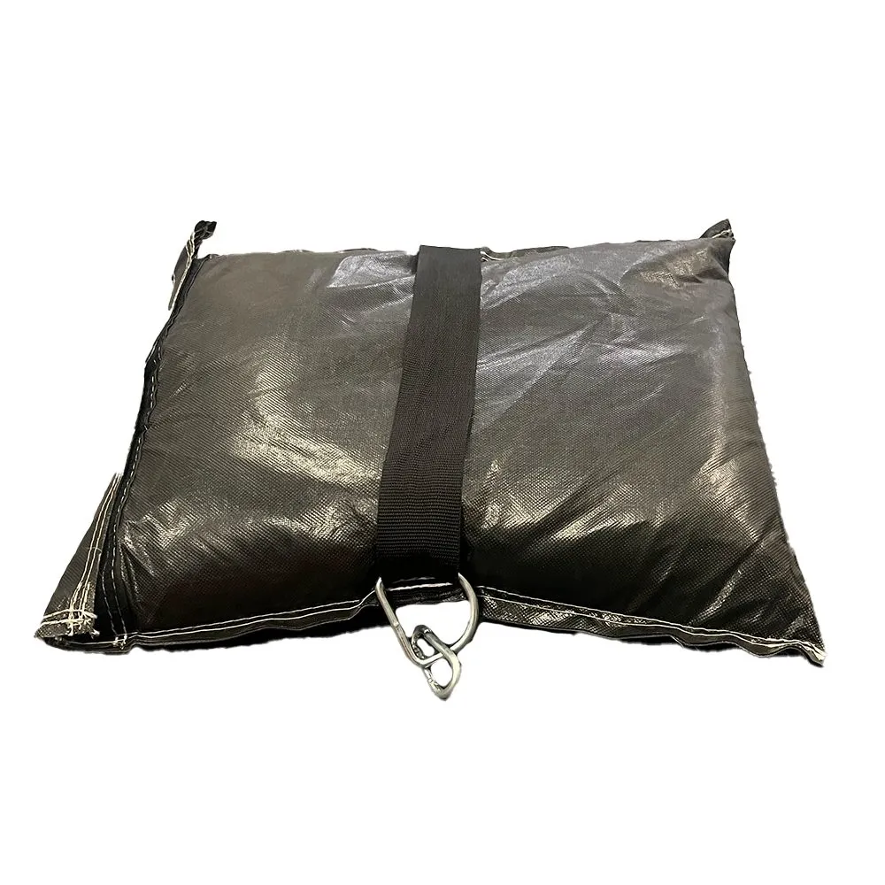 25kg Ballast/Sand Bag (Black) c/w Karabiner Hire