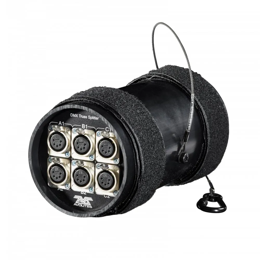 AVOLITES 1 IN 6 OUT DMX TRUSS SPLITTER Hire