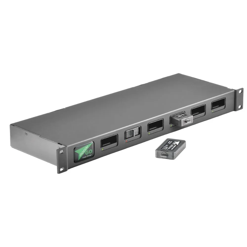 Green-GO 6 Way Battery Charger Hire