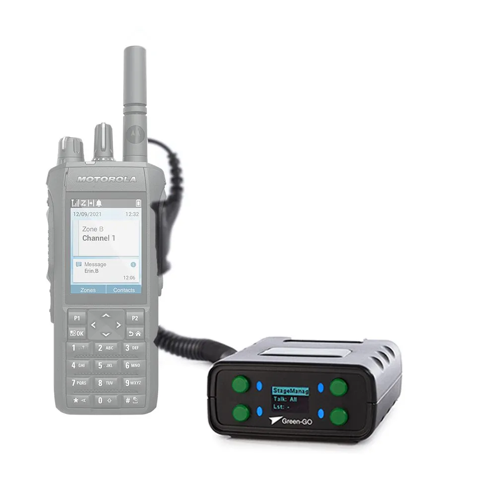 GREEN-GO RDX – 2-Way Radio Interface Hire