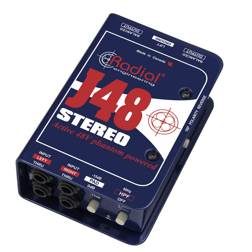 RADIAL J48 DI BOX – STEREO Hire