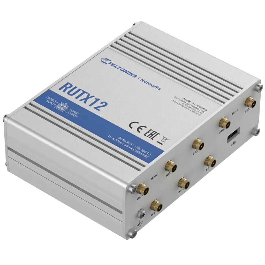 Teltonika RUTX12 Dual Modem 4G Router Hire
